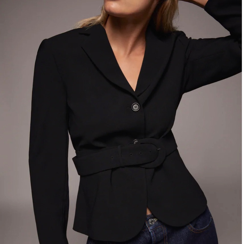 Zara Belted Blazer